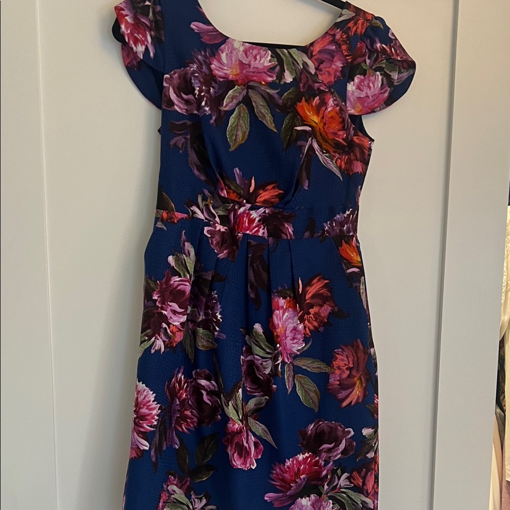 Moulinette Soeurs Vibrant Floral Midi Dress